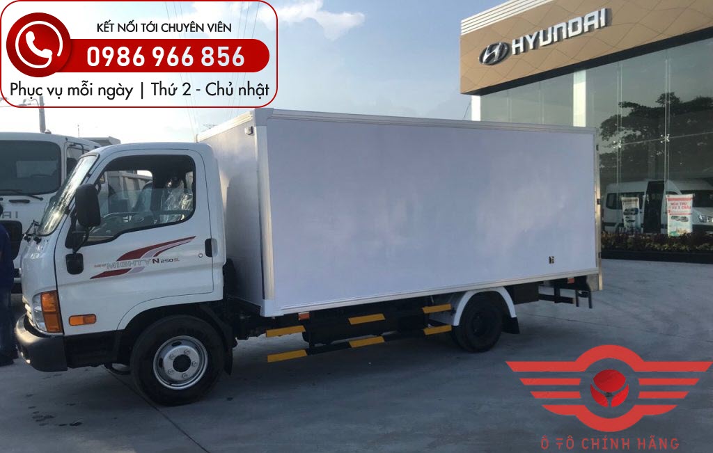 Xe tải Hyundai New Mighty N250SL Thùng Kín