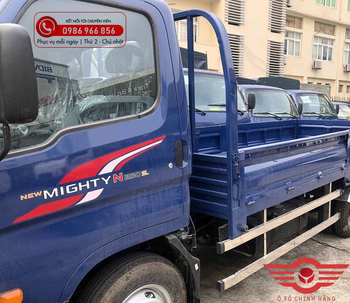 Xe tải Hyundai New Mighty N250SL 2.5 Tấn Thùng Lửng