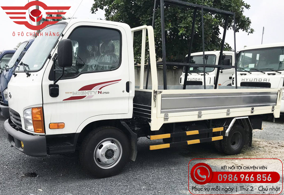 Xe tải Hyundai New Mighty N250SL 2.5 Tấn Thùng Lửng